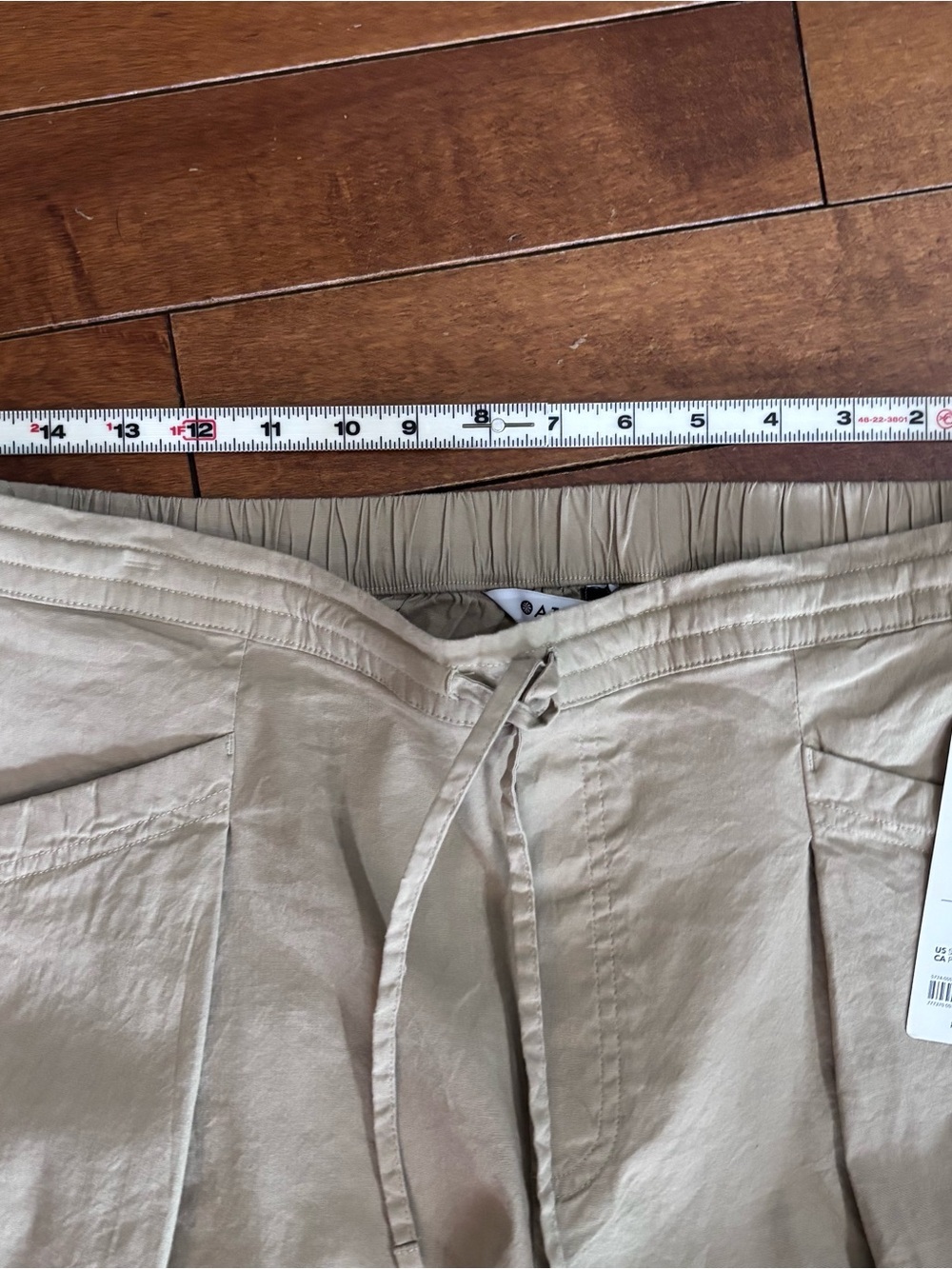 Athleta Paradise Straight Leg Cargo Jumpsuit Pants in Light Tan - Picture 8 of 11